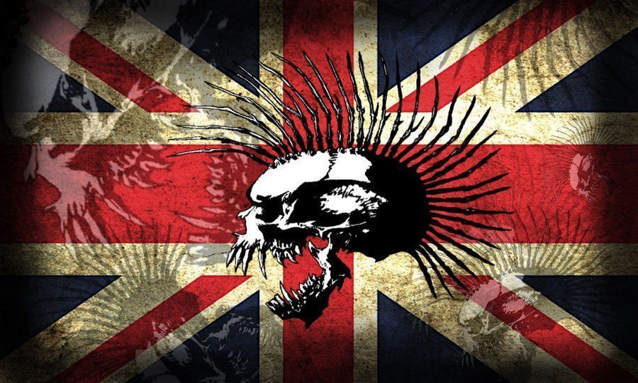 DeviantArt: More Like Union Jack Punk Wallpaper by Blinded-by-Bats