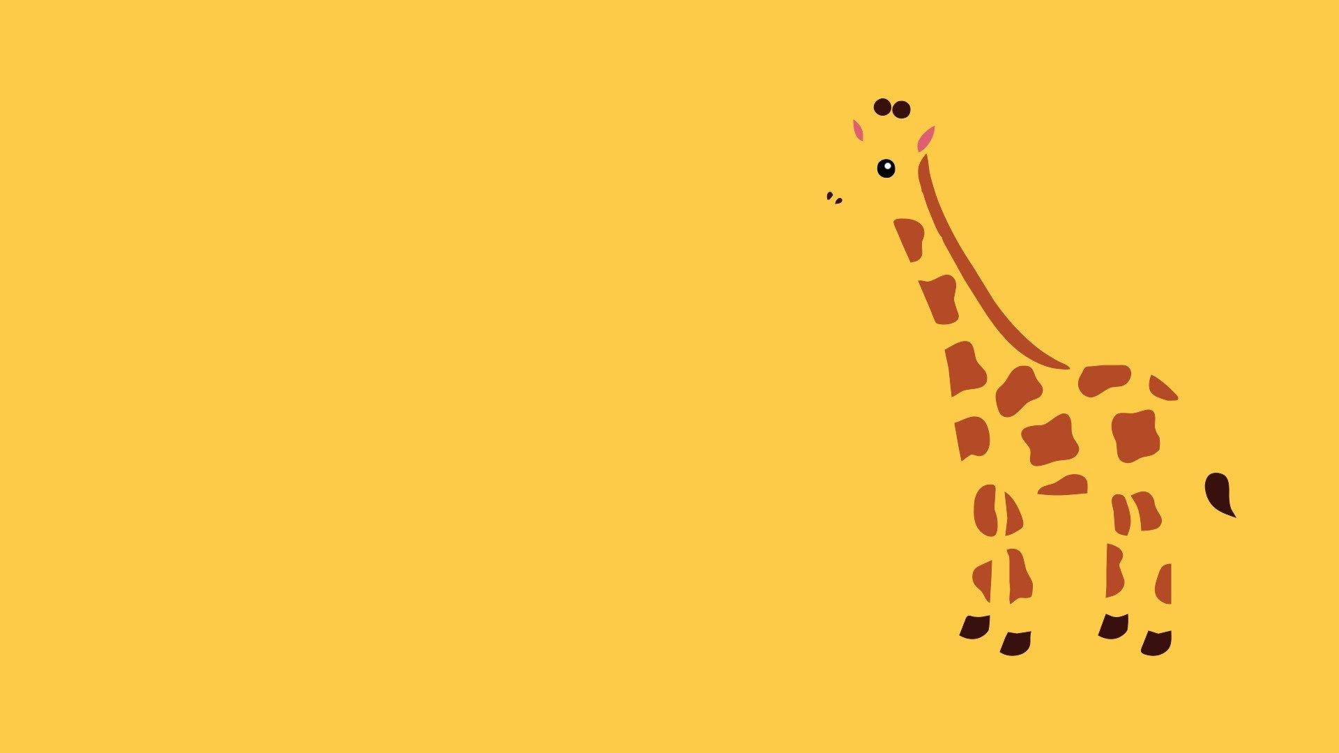 Animal Wallpaper: Cute Giraffe Desktop Wallpaper for Desktop ...