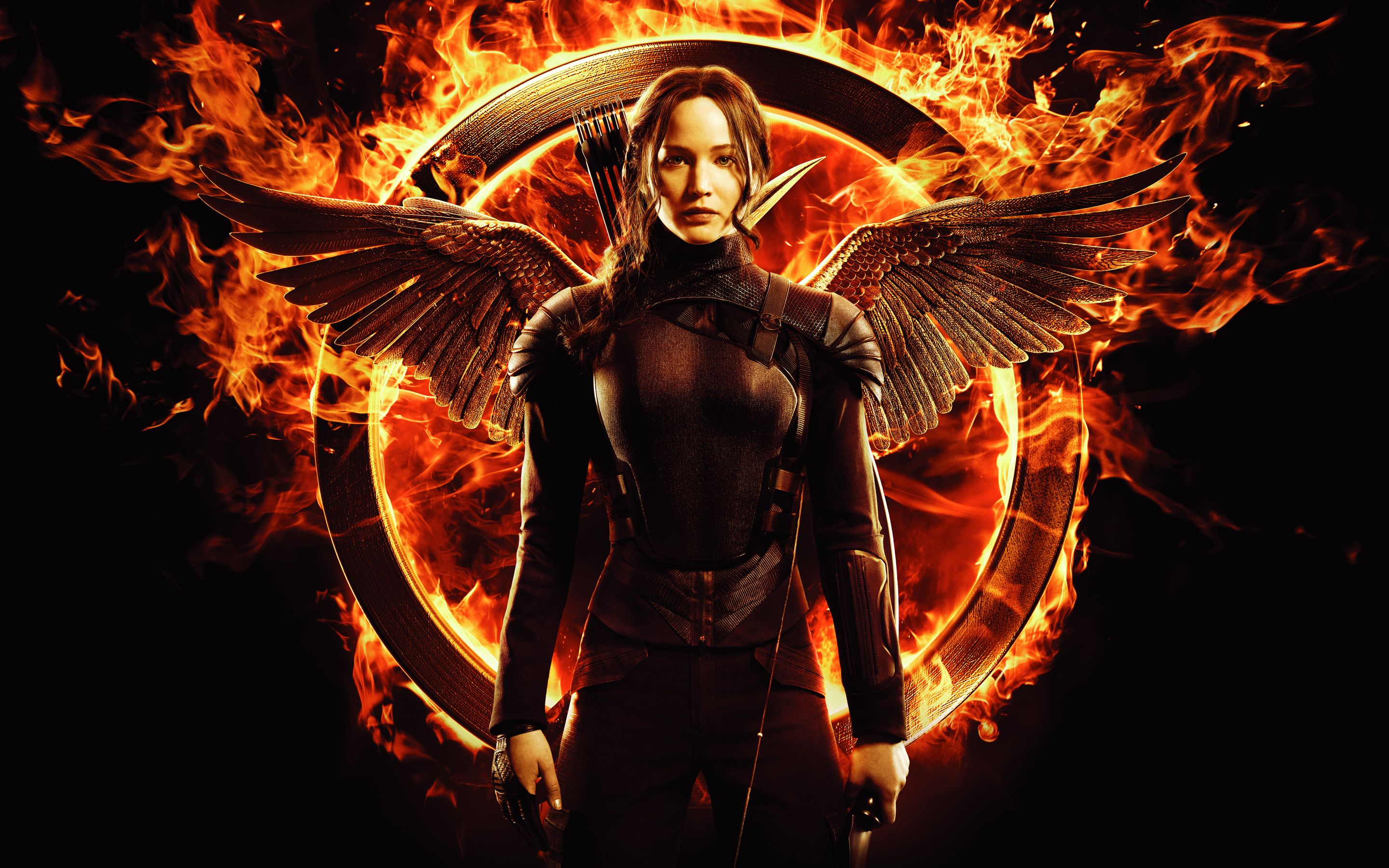 Jennifer Lawrence in Hunger Games Mockingjay Wallpapers HD