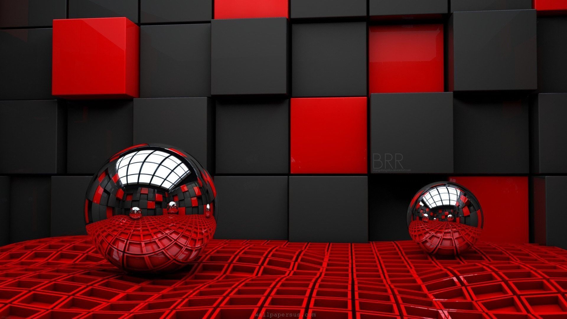 Red Black Awesome HD Wallpaper - Ehiyo.com