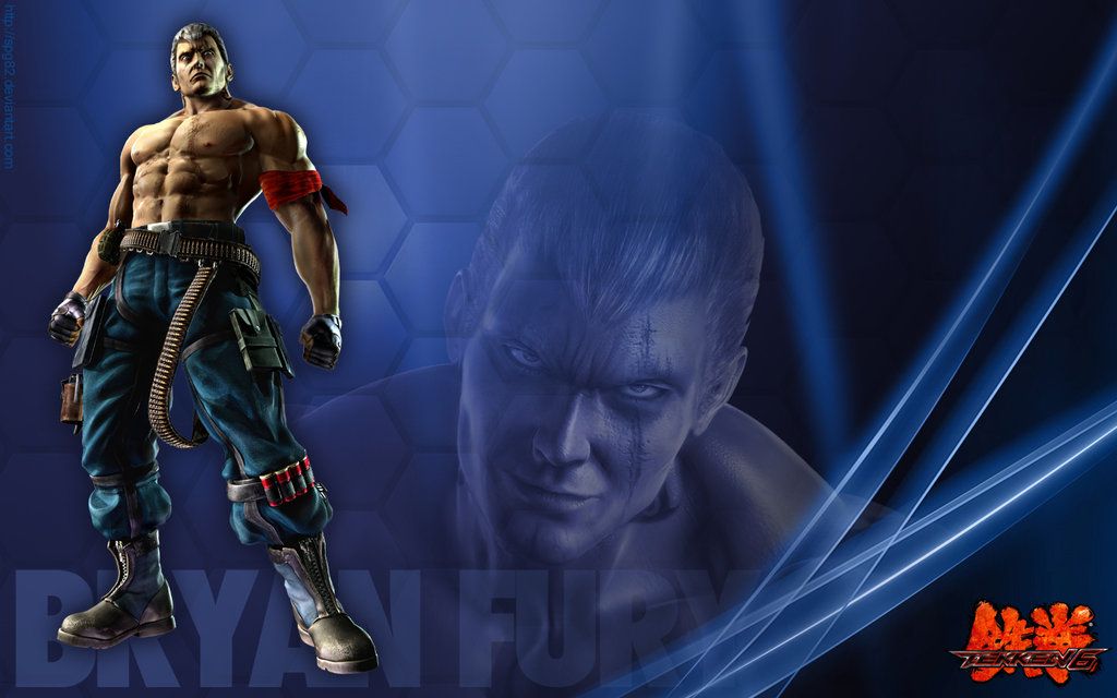 Bryan Fury Tekken 6 Wallpaper by Petra0 on DeviantArt