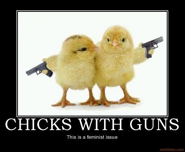 New Book Chicks with Guns Some 15 million US women pack heat