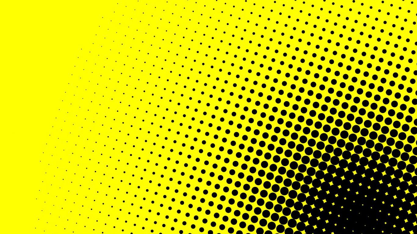 Dots yellow background abstract hd wallpaper - - HQ