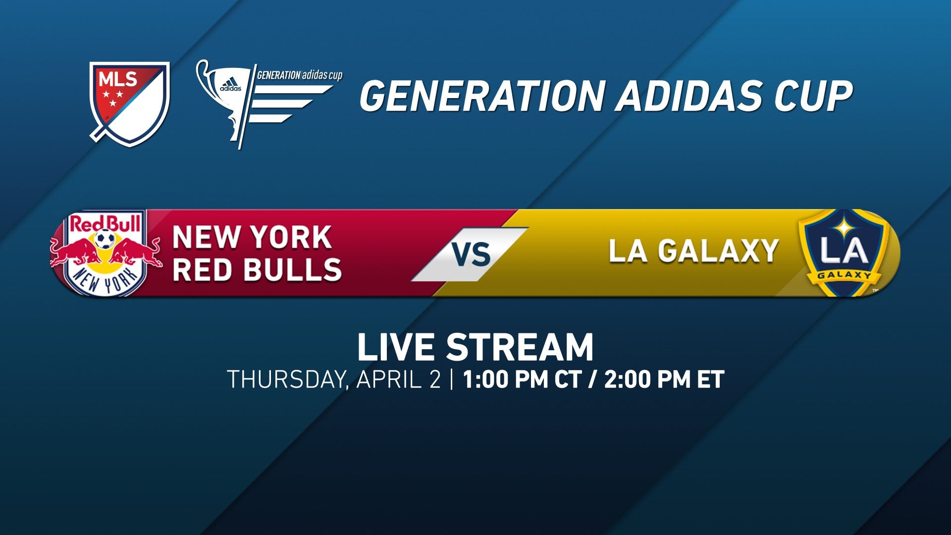 NY Red Bulls vs. LA Galaxy | Generation adidas 2015 - YouTube