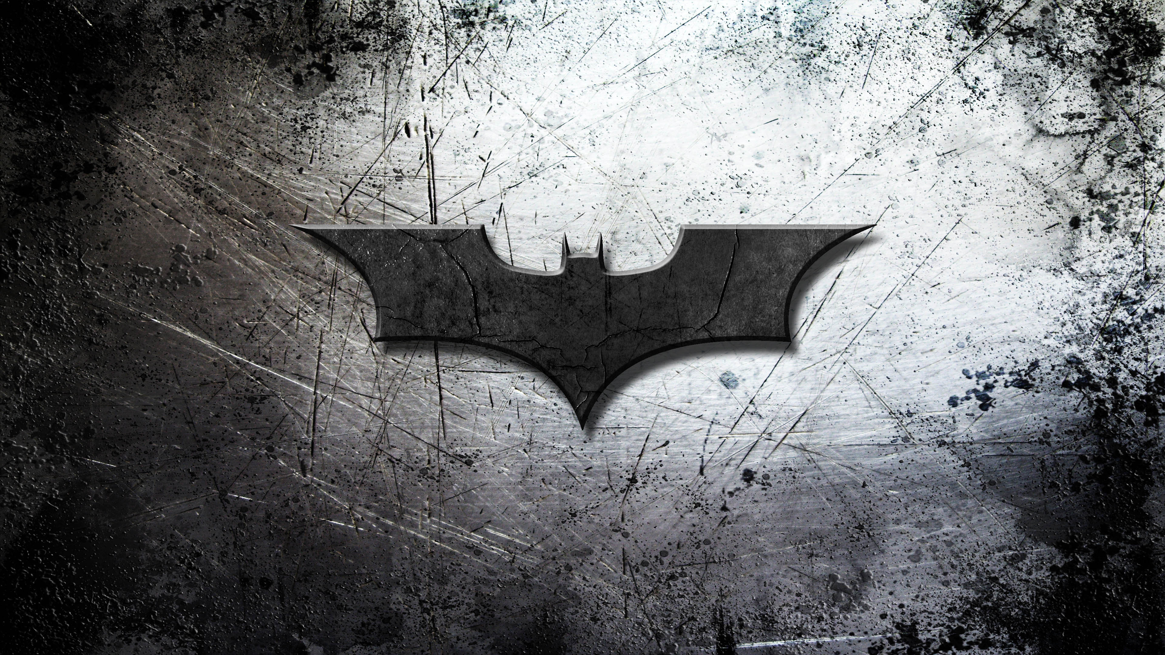 Batman Logo - 3840x2160 - 4K 16 / 9 Ultra HD, UHD - Wallpaper