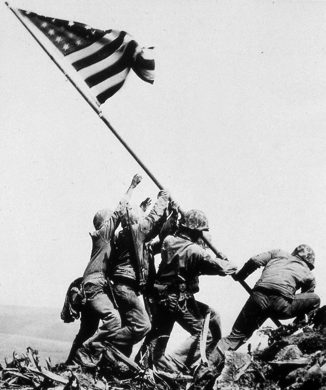 Iwo Jima Flag Raising Wallpapers - Wallpaper Cave
