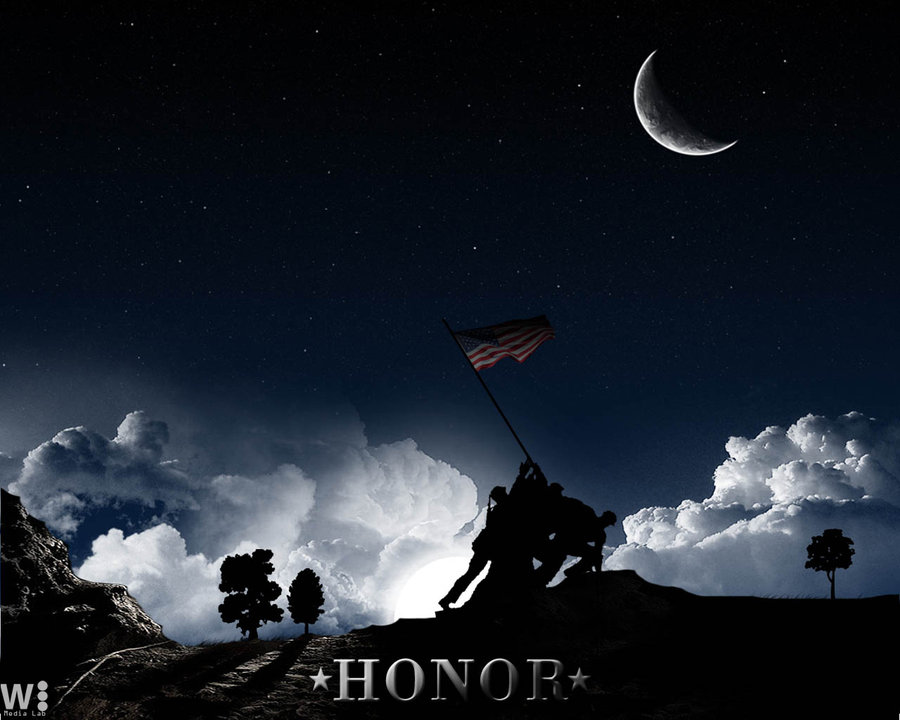 Iwo Jima Raising Flag- Honor by giacko on DeviantArt
