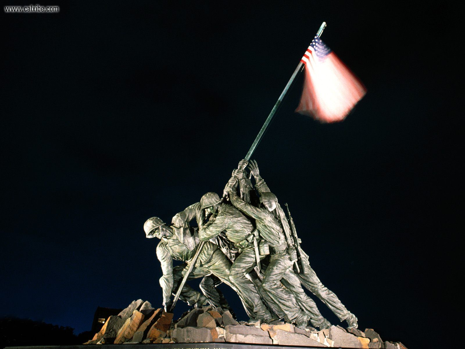 Miscellaneous Raising the Flag on Iwo Jima Statue, desktop