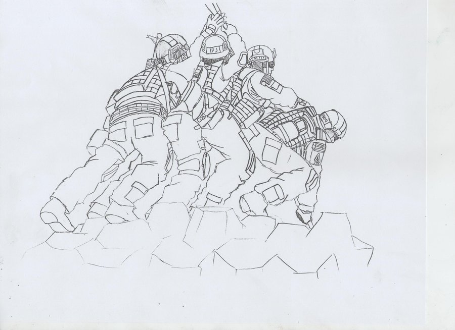 Iwo Jima flag raising Special Forces version by jmig3 on DeviantArt