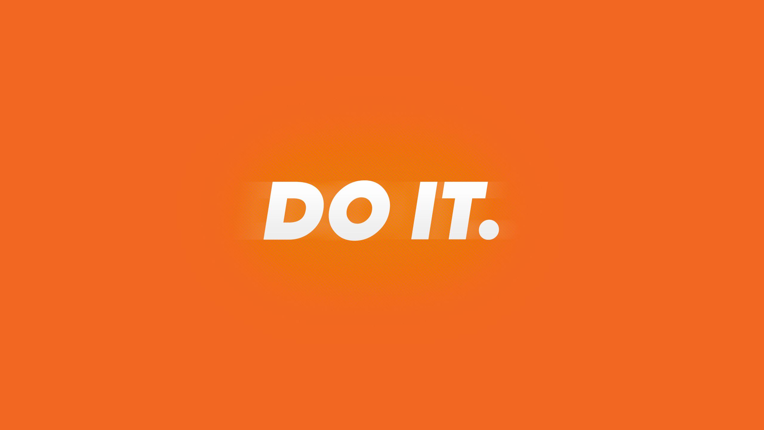 Motivational quote: Do it HD Wallpaper