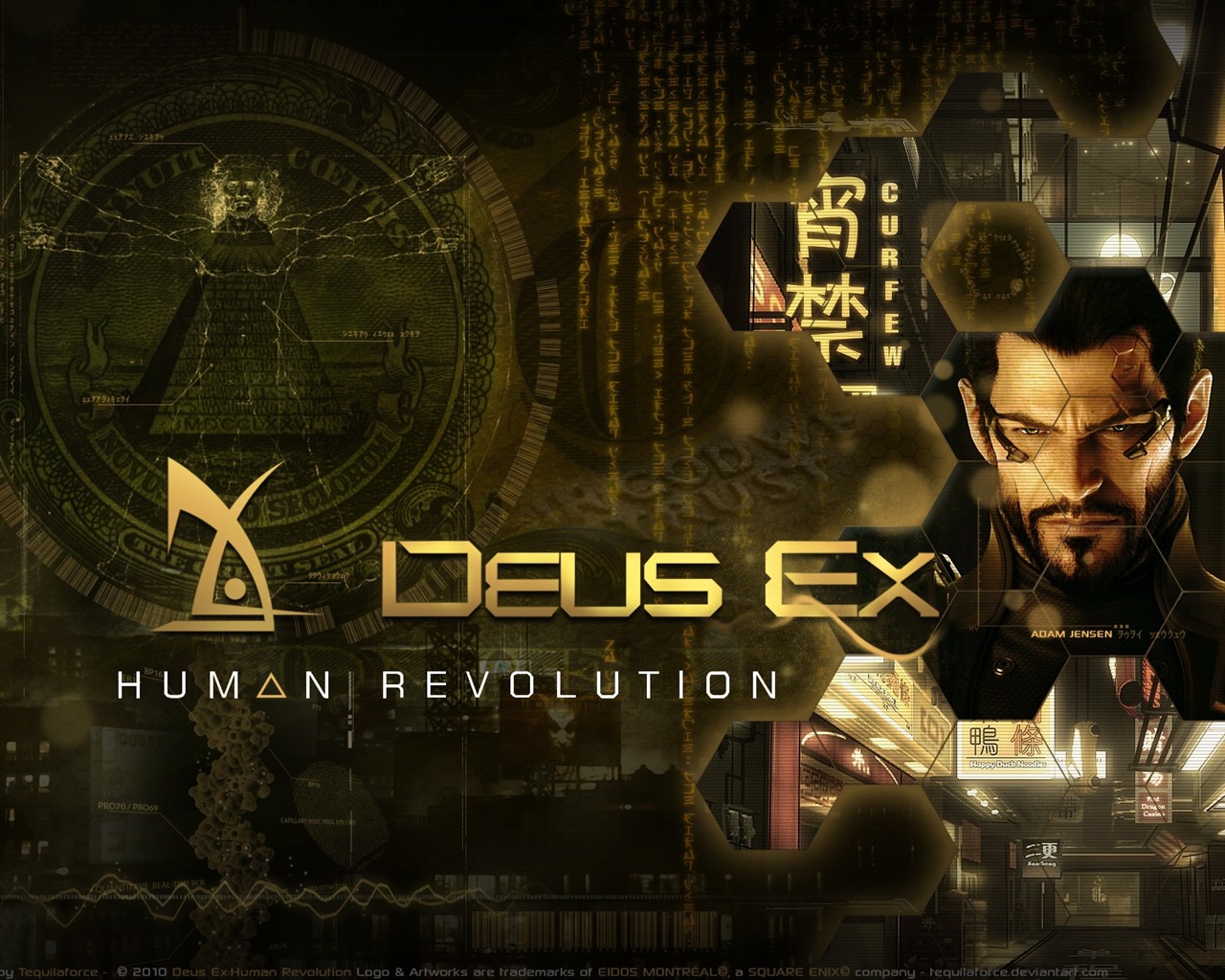 Deus Ex-Human Revolution Game HD Wallpaper 01 - 1280x1024 ...