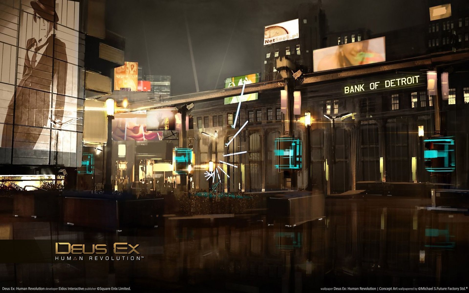 Wallpapers Deus Ex Deus Ex: Human Revolution Games Image #240800 ...
