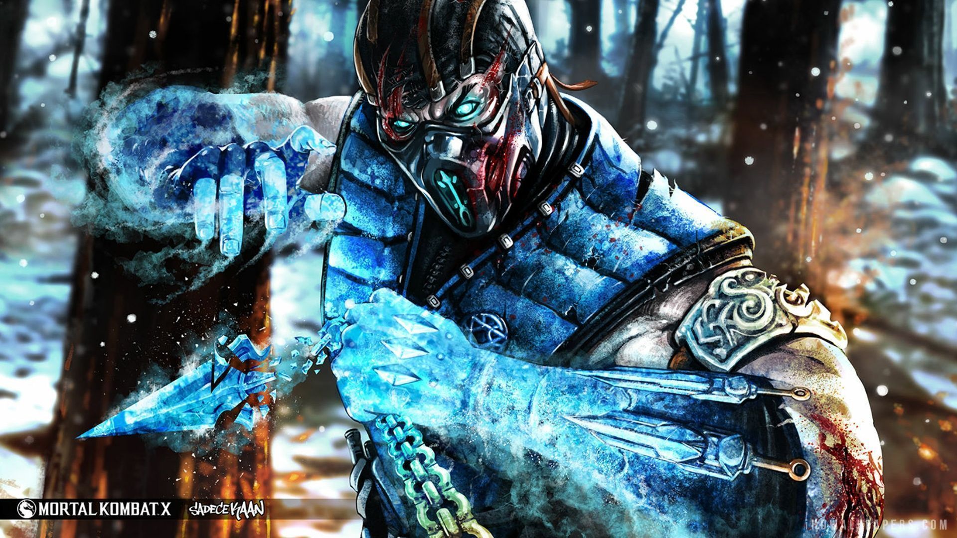 Mortal Kombat X Sub Zero HD Wallpaper - iHD Wallpapers