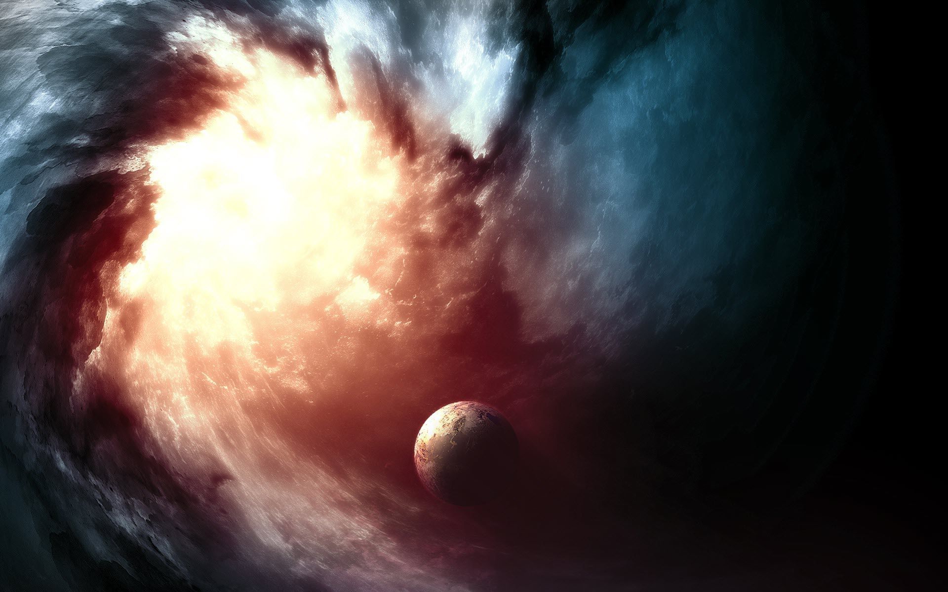 Black Hole Desktop Wallpaper, Black Hole Background Cool Backgrounds