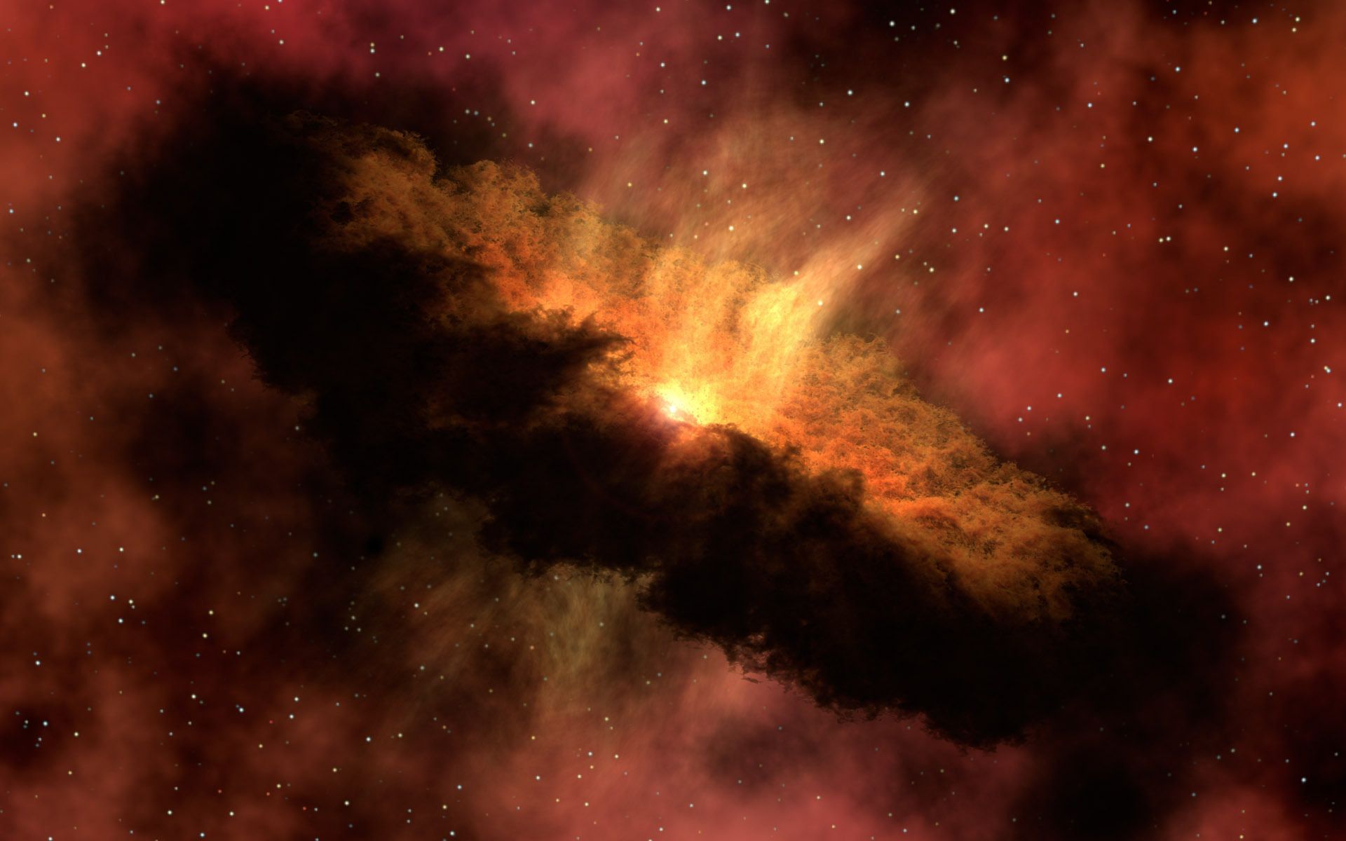 Nebula Black Hole Wallpaper - Pics about space