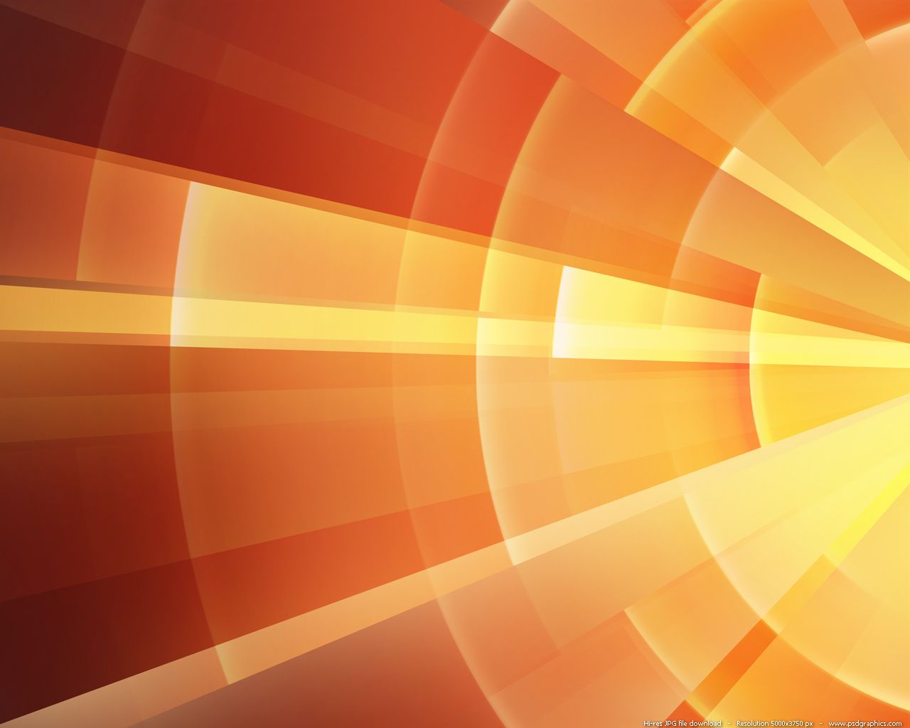 Abstract orange fire rings background | PSDGraphics