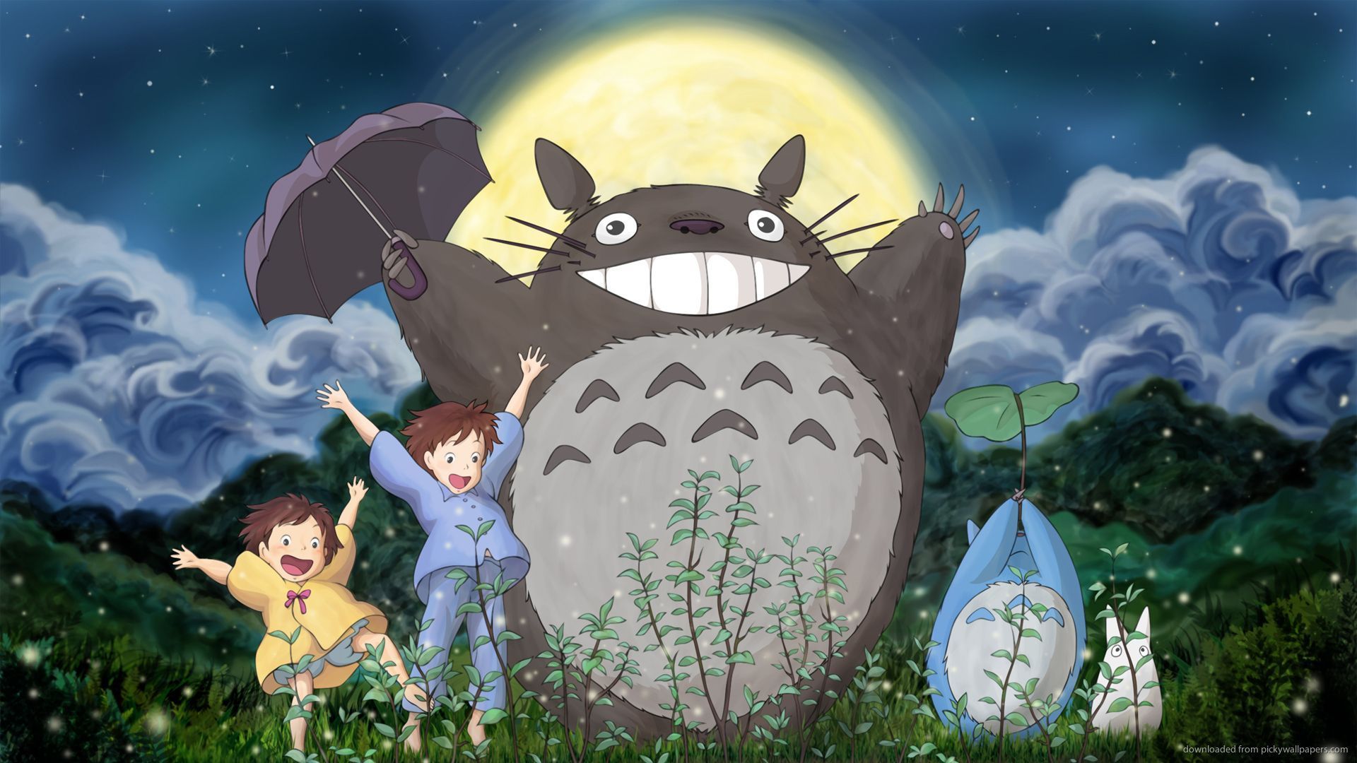 Download 1920x1080 My Neighbor Totoro Awesome Wallpaper