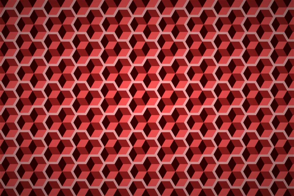 Free geometric cubes wallpaper patterns