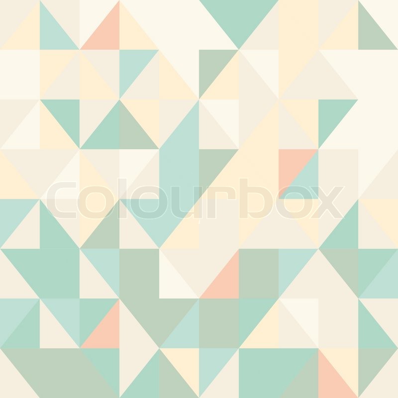Abstract geometric pattern, vector wallpaper | Vector | Colourbox