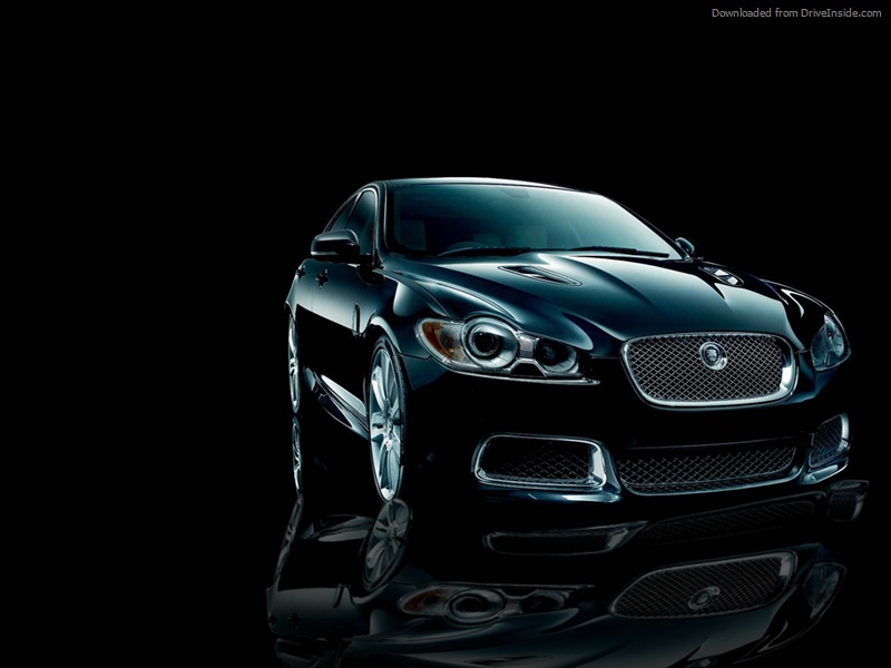 Black Jaguar Xf Wallpaper - image