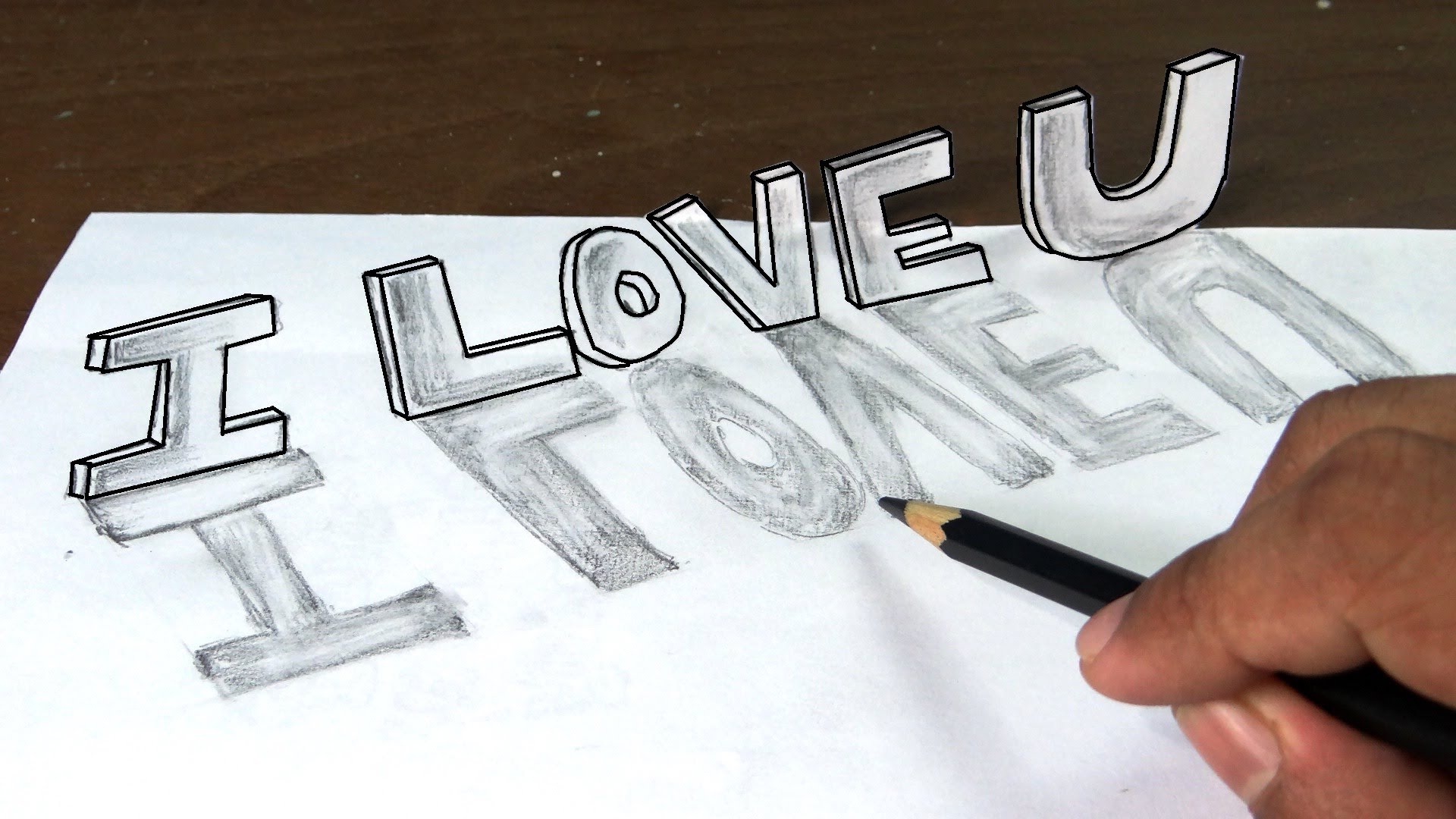 Cute love drawings pencil art HD romantic sketch wallpaper