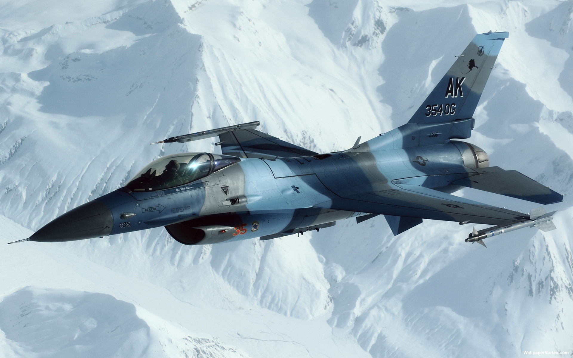 F-16 Fighting Falcon Wallpaper | 1920x1200 | ID:2864