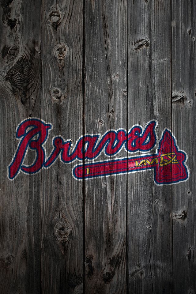 I made these phone wallpapers for myself at the end of last season but  never posted them anywhere Figured Id share them here now that the Braves  are doing Wallpaper Wednesdays 