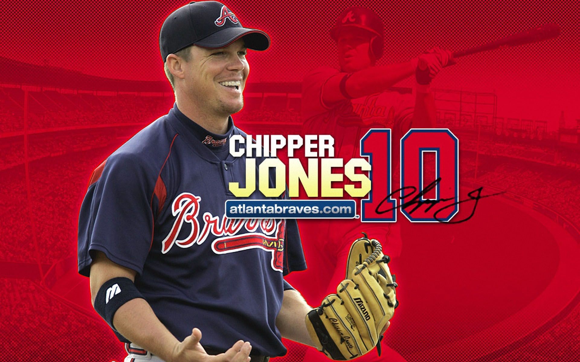 Atlanta Braves Chipper Jones 1920x1200 Wallpapers, 1920x1200 ...