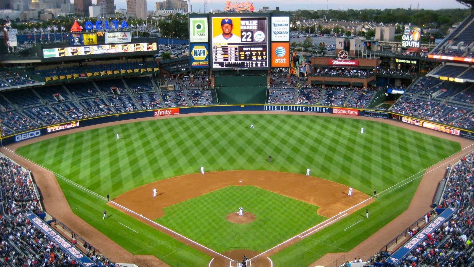Atlanta Braves Turner Field Wallpaper HD