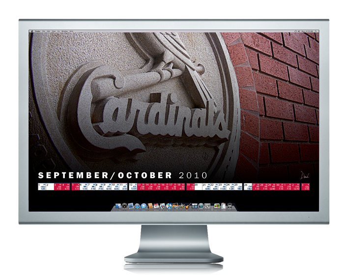 Derrick Docket » September 2010 St. Louis Cardinals Desktop Wallpaper