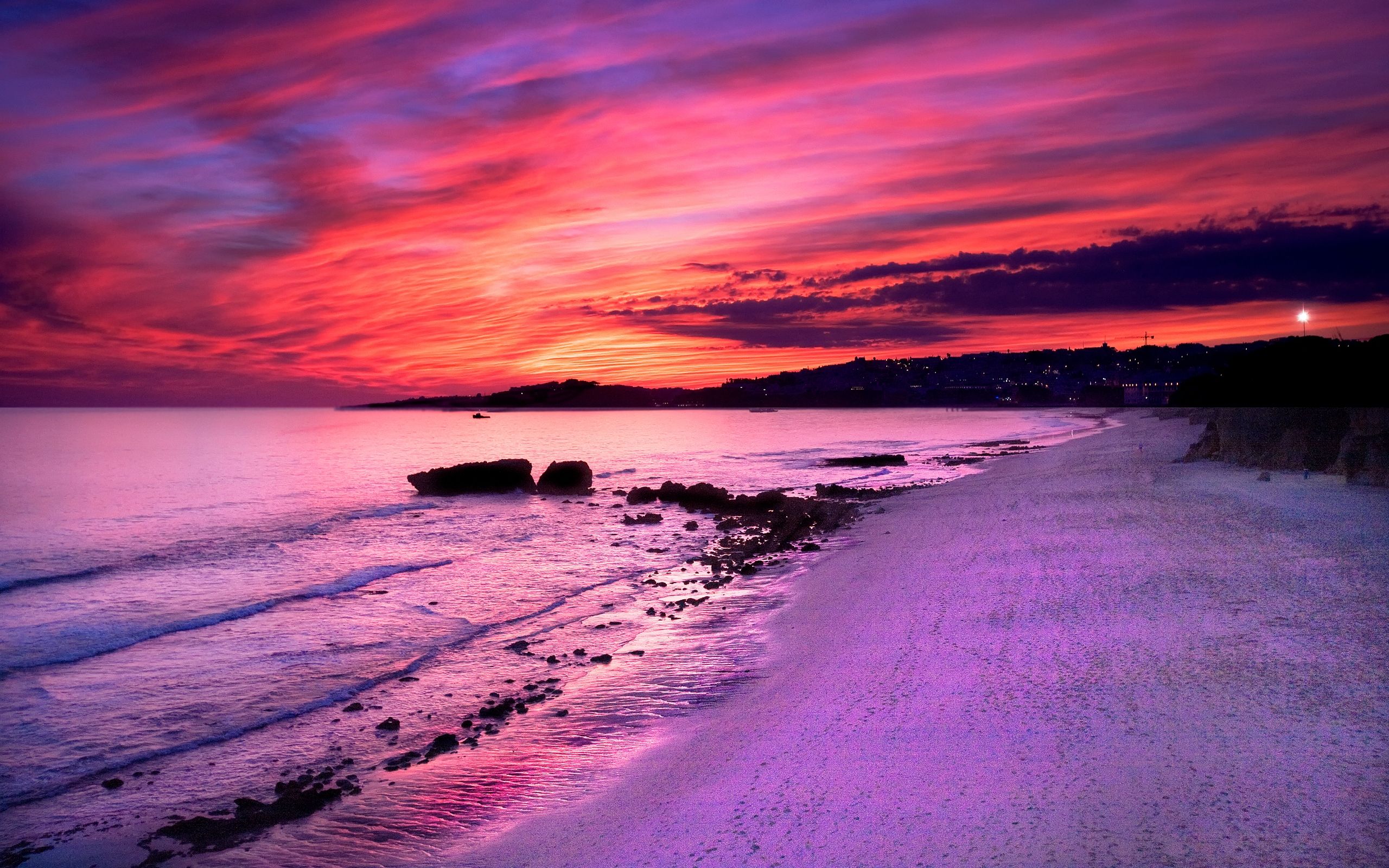 Dream Summer 2012 - purple sunset Wallpapers - HD Wallpapers 96401