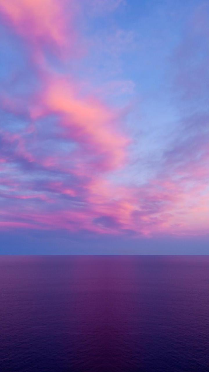 Purple Sunset Galaxy S3 Wallpaper (720x1280)