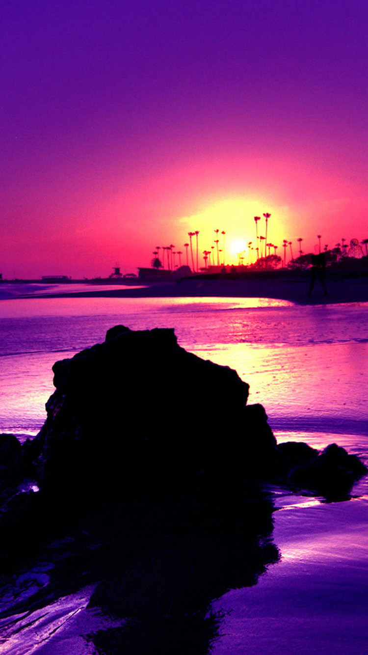 Purple Sunset iPhone 6 Wallpapers | HD Wallpapers For iPhone 6