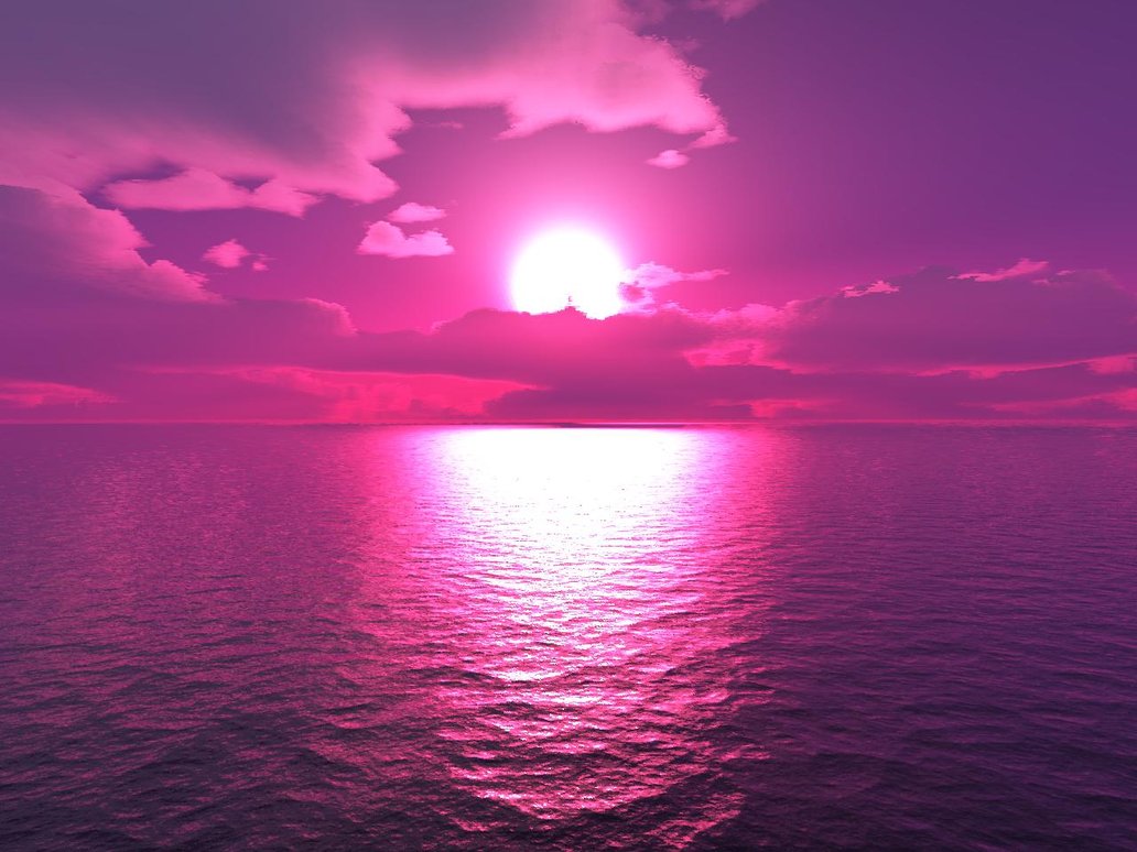Beautiful purple-red sunset 1920x1200px #591634