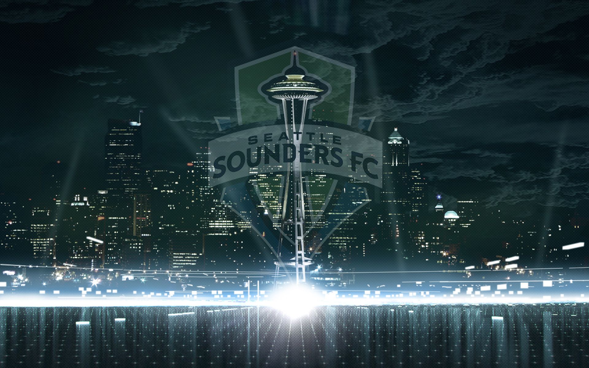 I designed a Sounders FC Wallpaper a while back. Various sizes ...