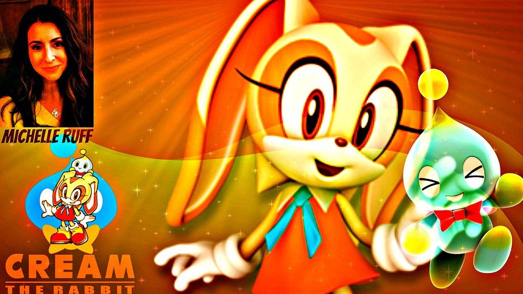 Cream The Rabbit and Cheese Wallpaper by CosmicBlaster97 on DeviantArt