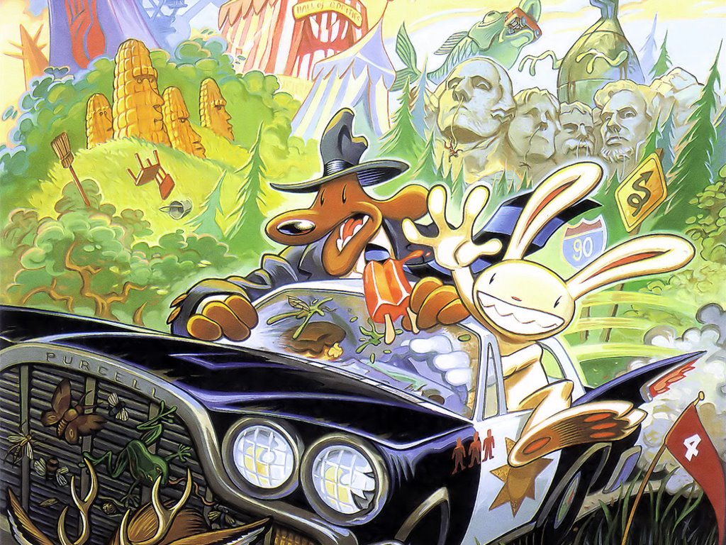 My Free Wallpapers - Games Wallpaper : Sam and Max