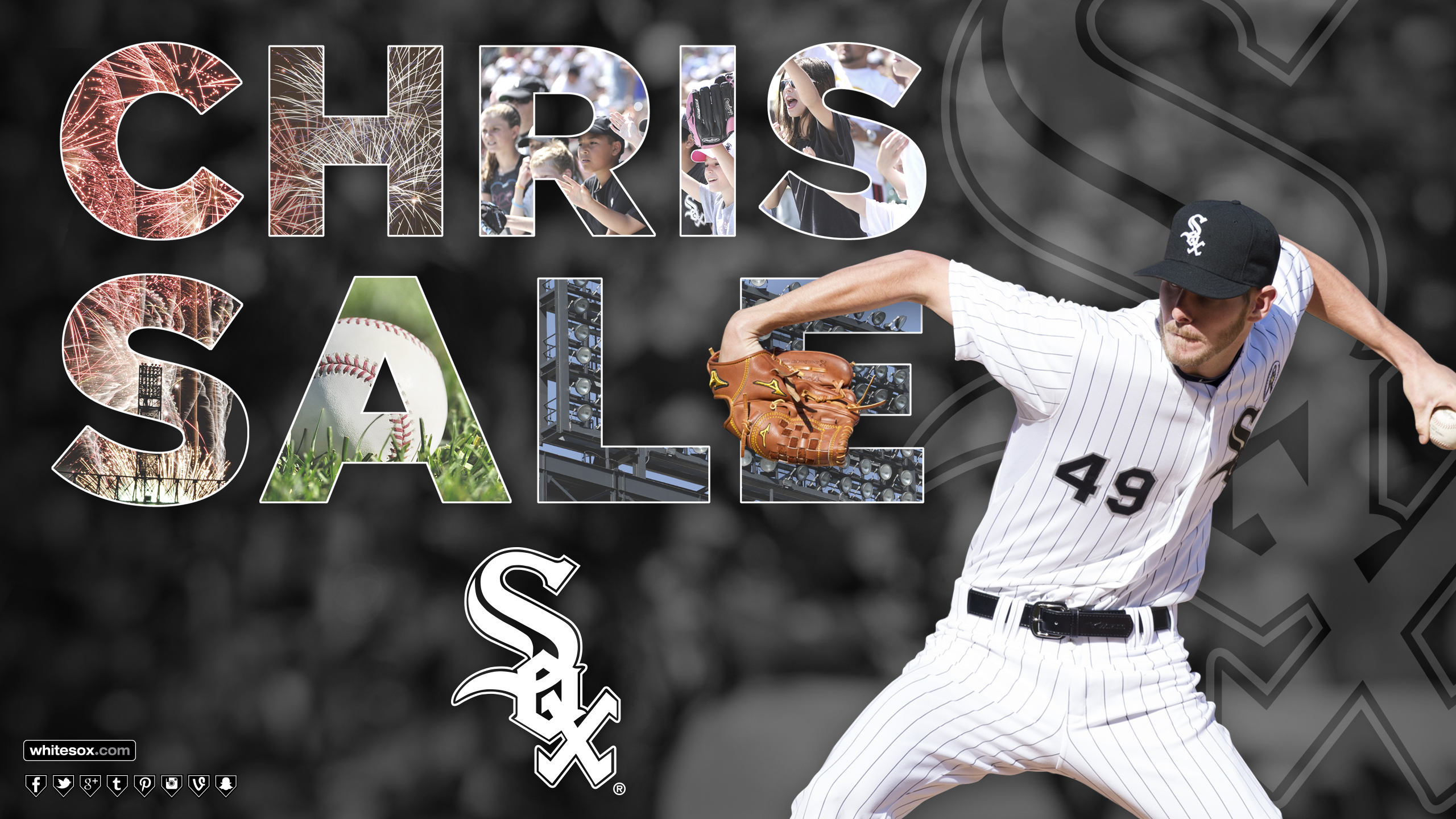 MLB Chicago White Sox Chris Sale wallpaper HD. Free desktop ...