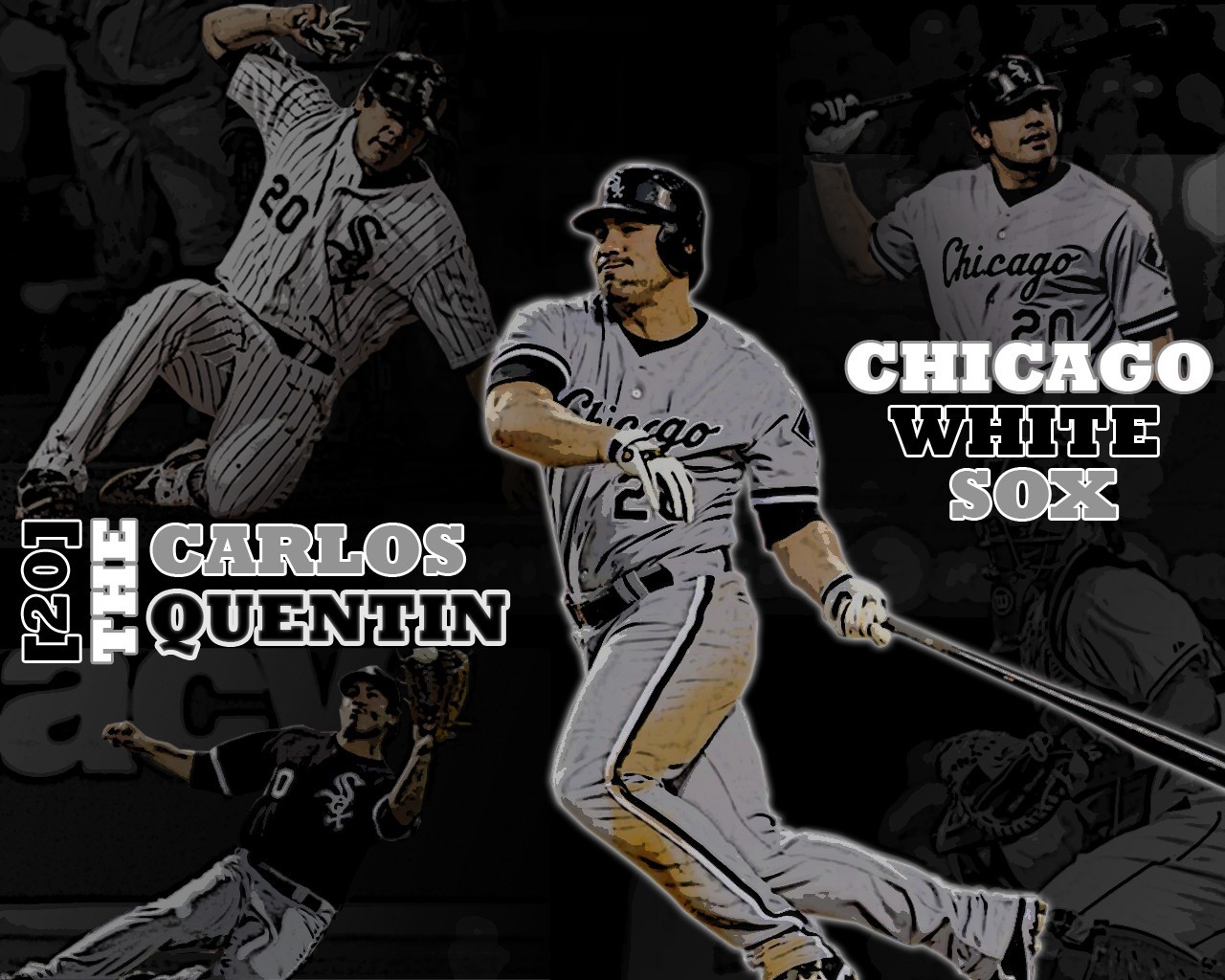 HQ Baseball Chicago White Sox Whitesox Quentin Wall Wallpaper ...