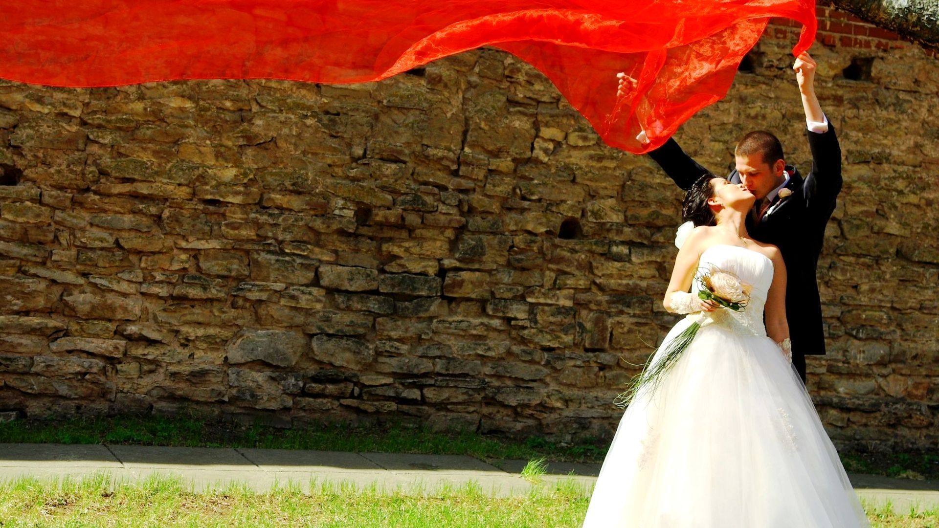 HD Wedding Backgrounds Wedding Kiss photos of Download HD Wedding ...