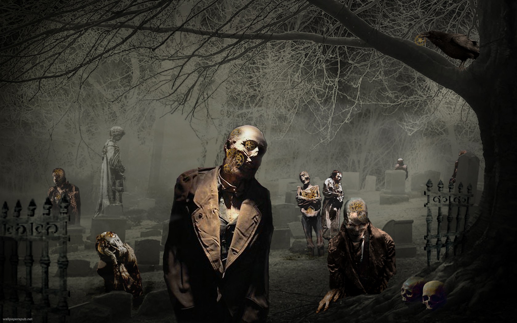 501 Zombie HD Wallpapers | Backgrounds - Wallpaper Abyss - Page 6
