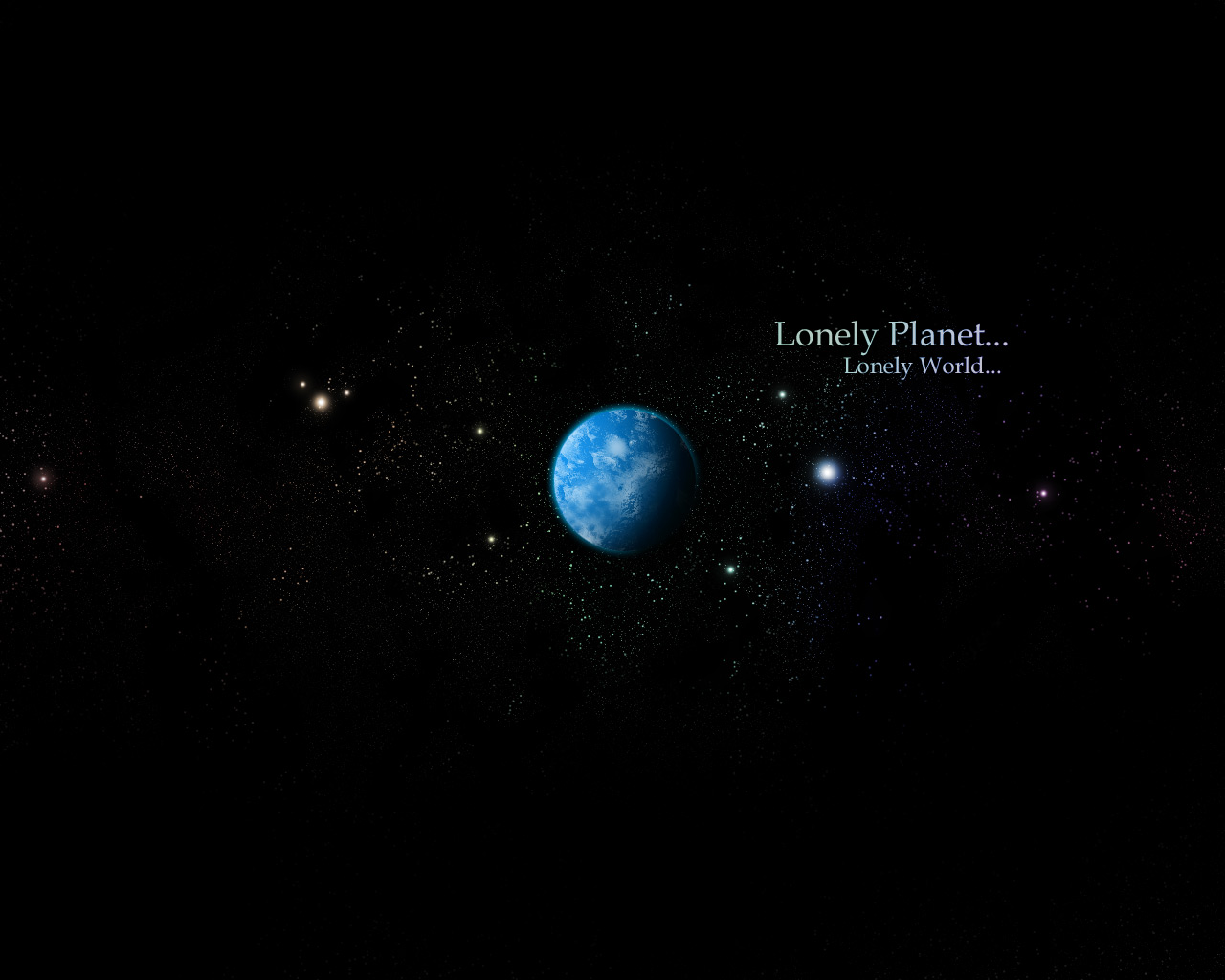 Lonely Planet, Lonely World by bluelance on DeviantArt
