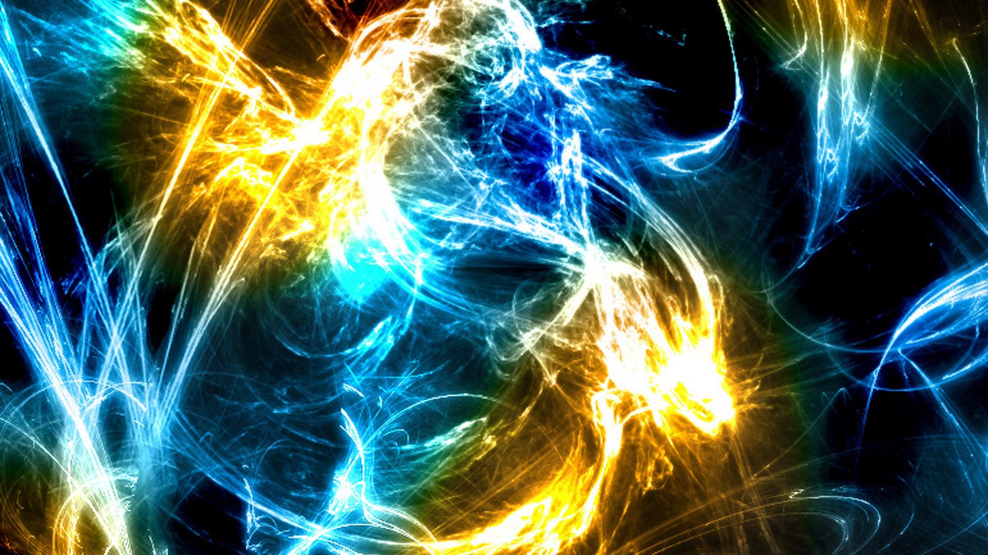 water abstract fire fractal in huge resolution HD Wallpaper ...