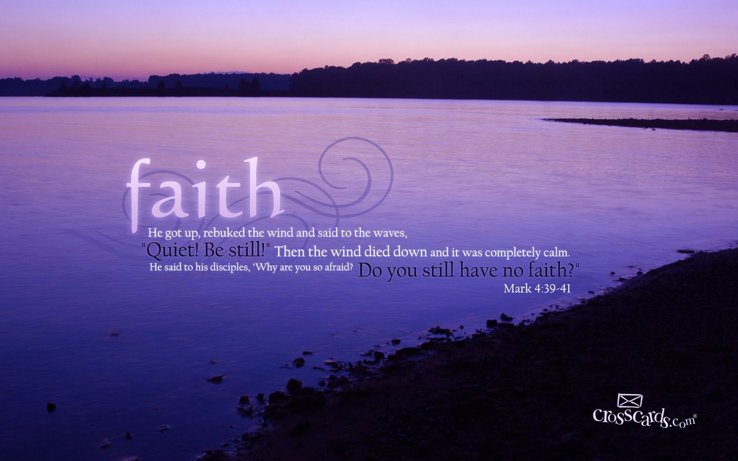 Mark 4:39-41 - Faith Wallpaper - Christian Wallpapers and Backgrounds