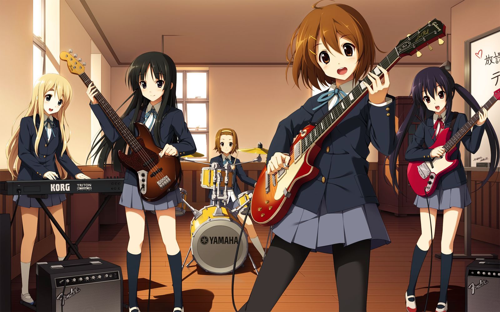 K-ON! HD Wallpaper #504531 - Zerochan Anime Image Board