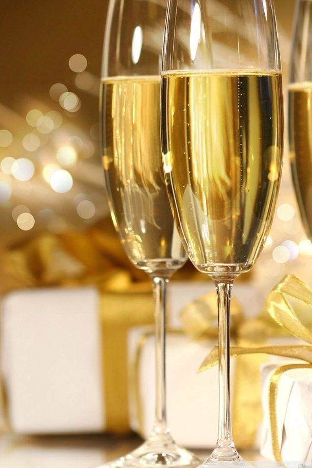 Champagne, New Year HD desktop wallpaper : Widescreen : High ...