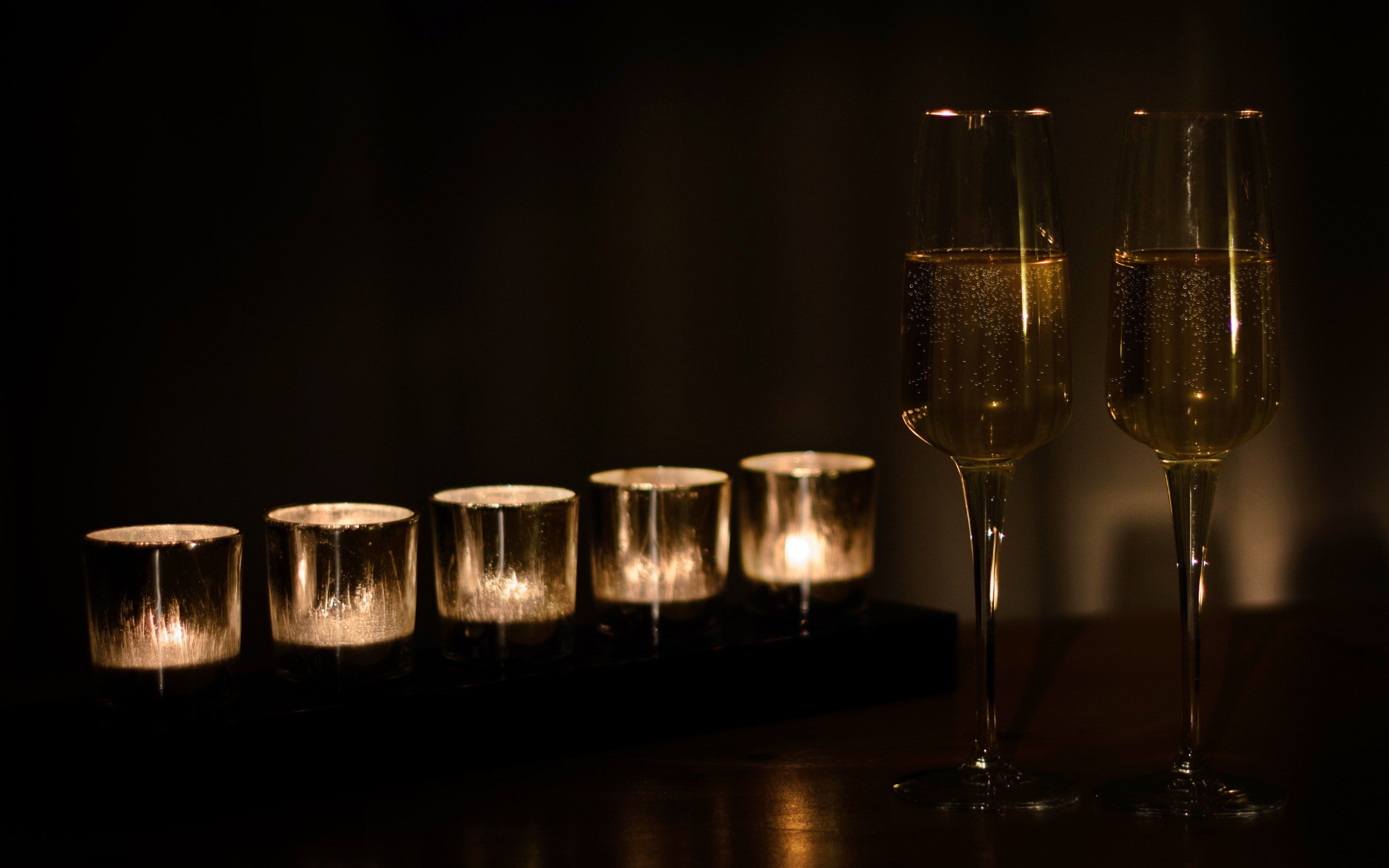 Candlelight and Champagne Wallpapers :: HD Wallpapers