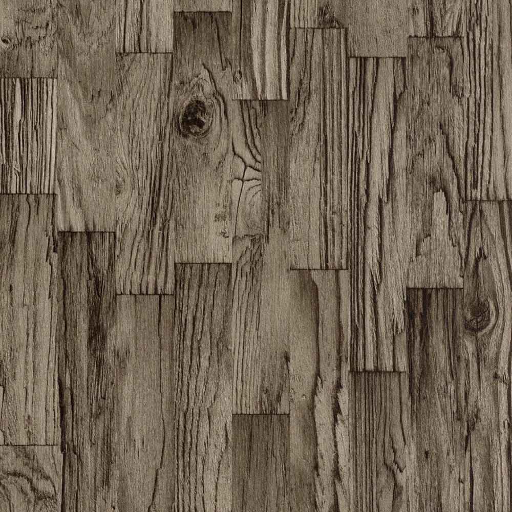 Rasch Factory Wood Pattern Faux Effect Textured Mural Wallpaper 446661