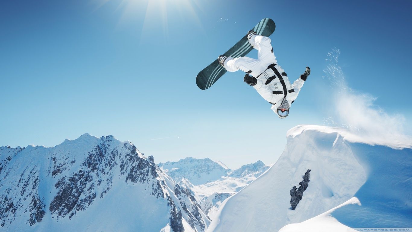 Extreme Snowboarding HD desktop wallpaper Widescreen High resolution