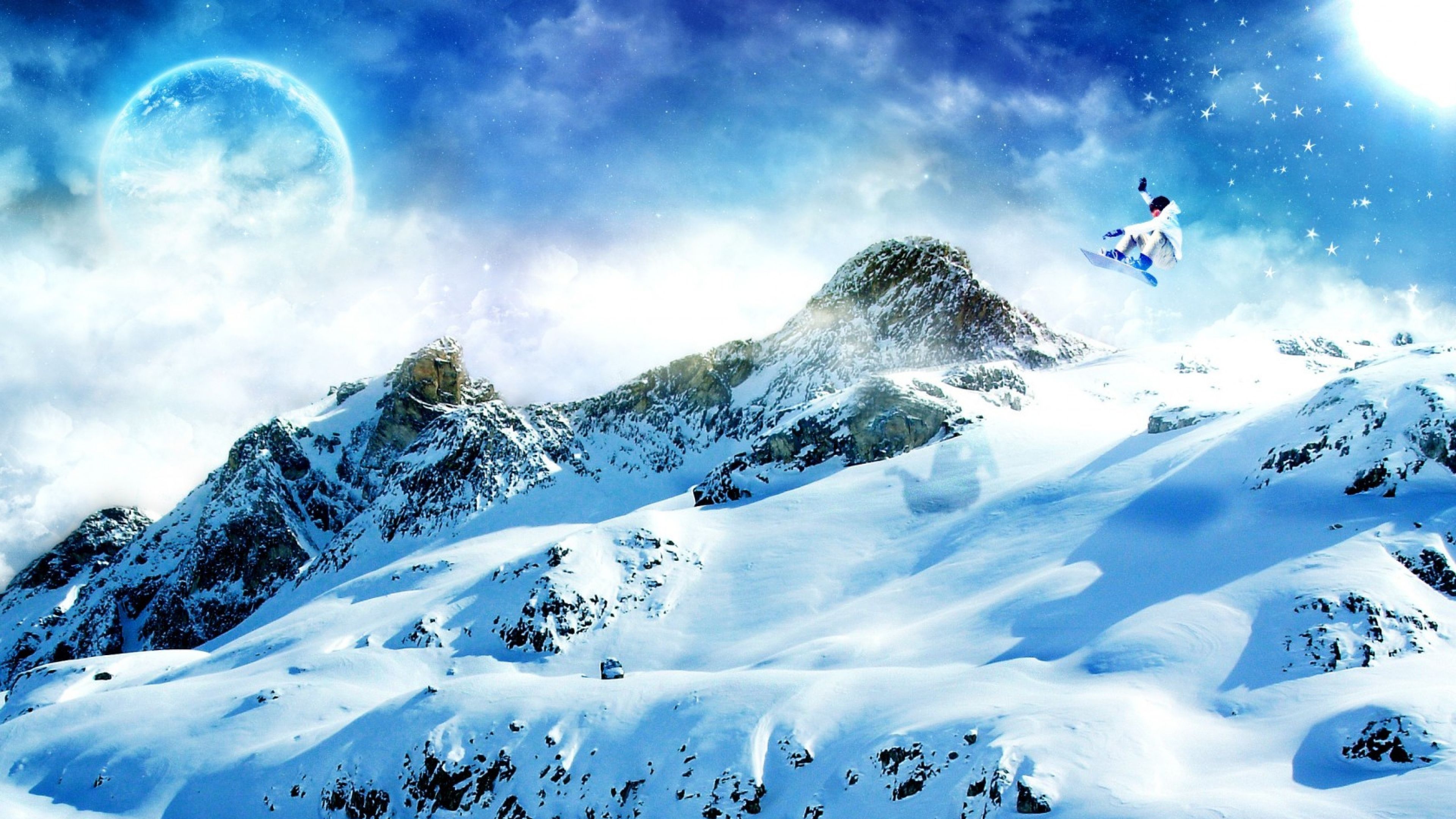 4K Ultra HD Snowboard Wallpapers HD, Desktop Backgrounds 3840x2160